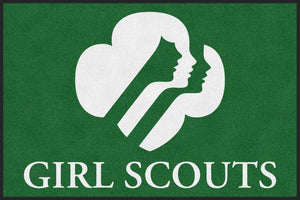 Girl Scouts Greater Los Angeles 4 x 6 Rubber Backed Carpeted HD - The Personalized Doormats Company