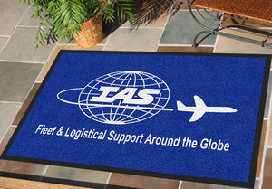 IAS # 1 2 x 3 Rubber Backed Carpeted HD - The Personalized Doormats Company