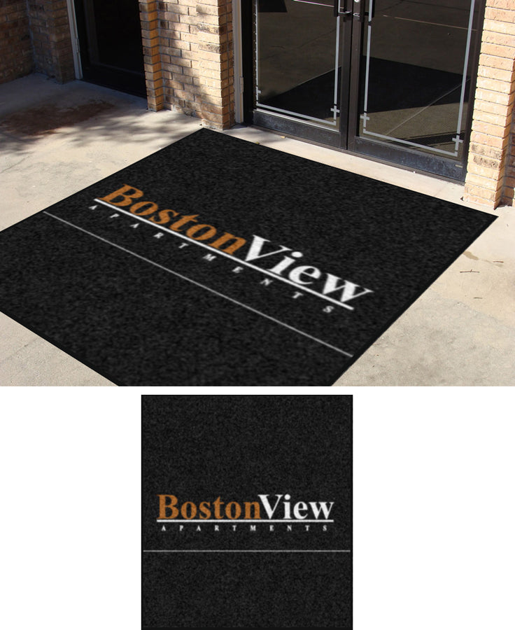 BV Lobby TV 8 X 9 Rubber Backed Carpeted (XL 65mil) - The Personalized Doormats Company