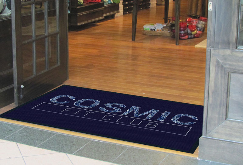 Cosmic Fit Club 4 X 6 Floor Impression - The Personalized Doormats Company