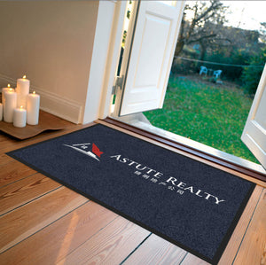 Astute last 2 x 3 Rubber Backed Carpeted HD - The Personalized Doormats Company