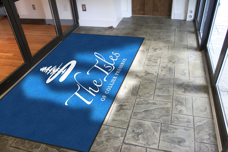Isles of Collier Preserve 6 X 10 Rubber Backed Carpeted HD - The Personalized Doormats Company