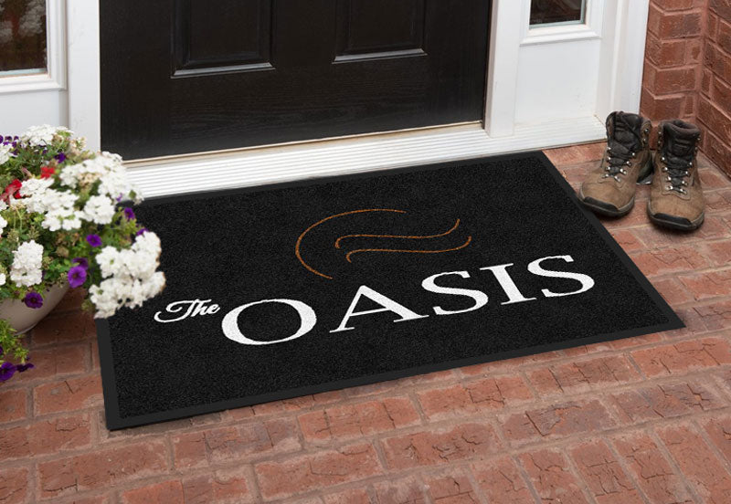 The Oasis 2x3 Replacement White Text