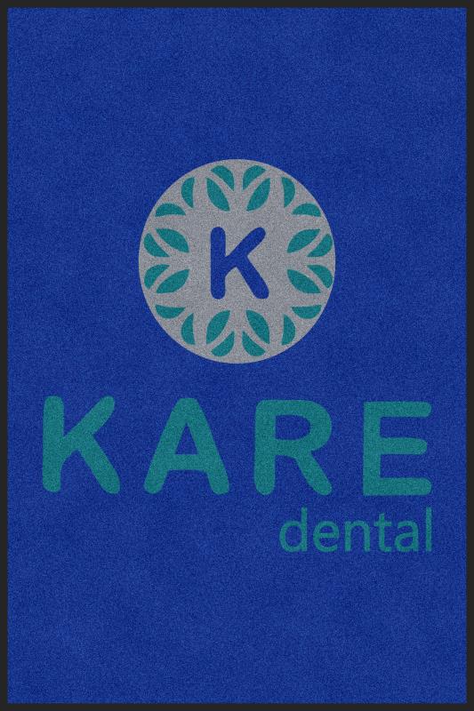 KARE dental 4 X 6 Custom Plush 30 HD - The Personalized Doormats Company