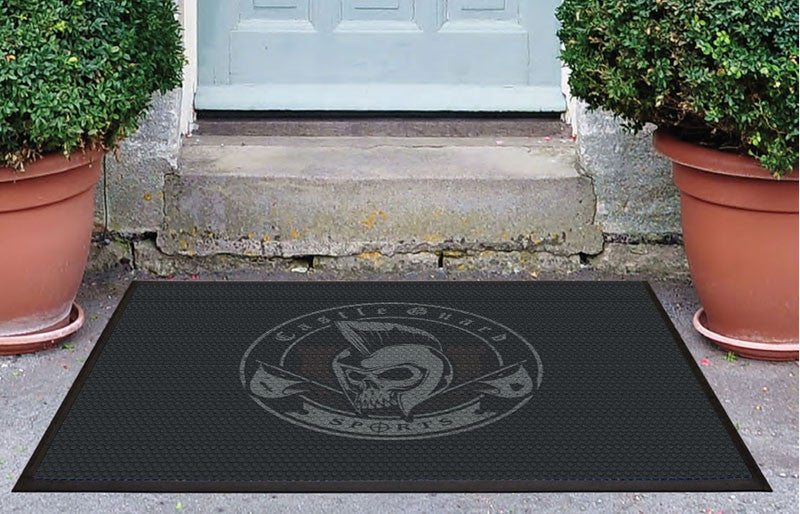 Castle Guard Sports 3 X 4 Rubber Scraper - The Personalized Doormats Company