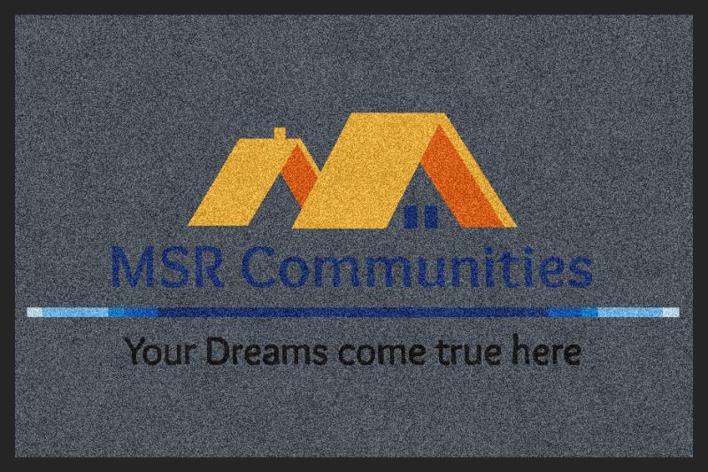 MSR logo mat