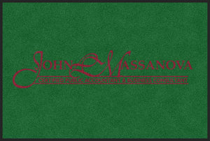 John L Massanova CPA & Business Cons 4 X 6 Rubber Backed Carpeted HD - The Personalized Doormats Company