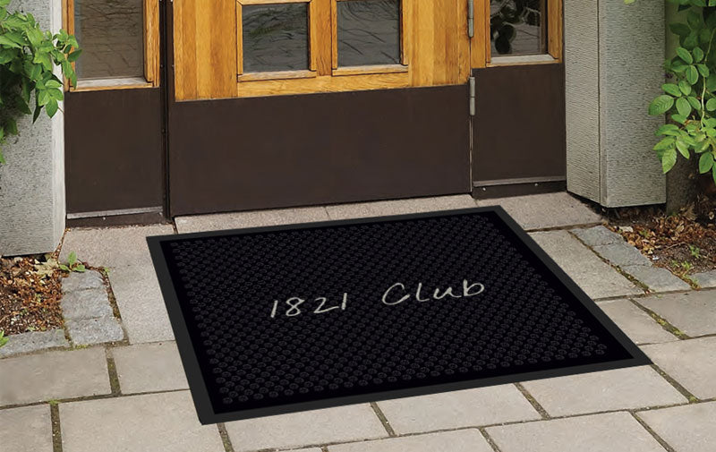 1821 Club 2.5 X 3 Rubber Scraper - The Personalized Doormats Company