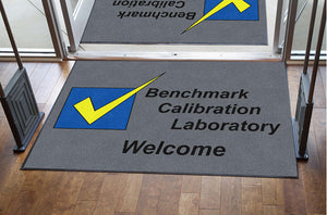 Benchmark Calibration Laboratory 4 X 6 Rubber Backed Carpeted HD - The Personalized Doormats Company