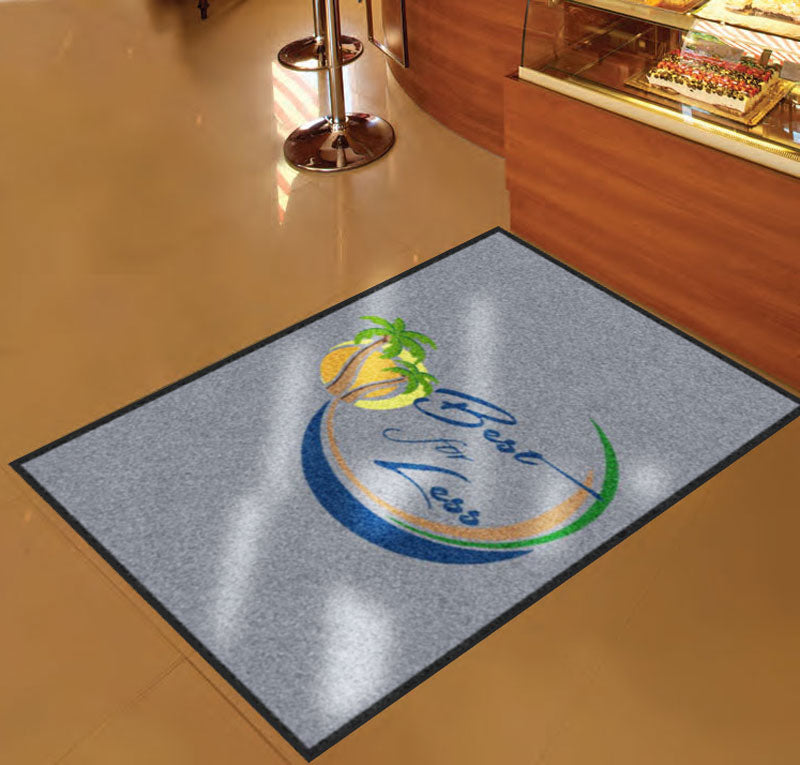 BESTFORLESS 3 X 5 Rubber Backed Carpeted HD - The Personalized Doormats Company