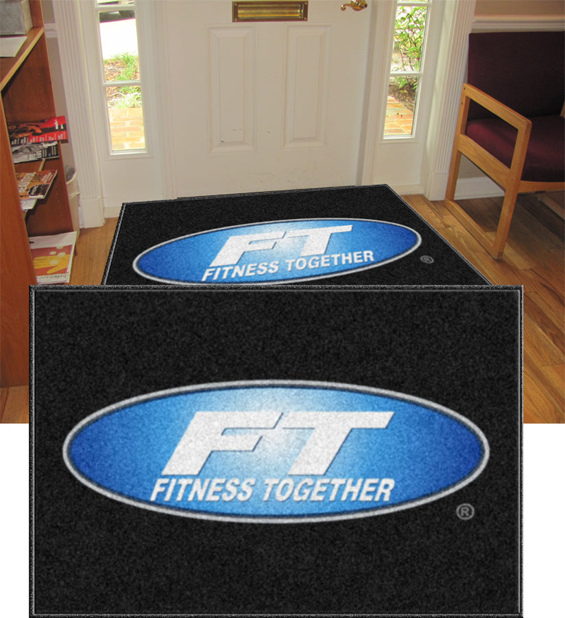 Fitness Together Ballantyne Front-option 3 x 4 Custom Plush 30 HD - The Personalized Doormats Company