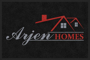 Arjen Homes 2 X 3 Rubber Backed Carpeted HD - The Personalized Doormats Company