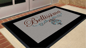 Bellissima 3 X 5 Rubber Scraper - The Personalized Doormats Company