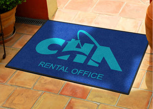 Charlottetown Terrace 2 X 3 Rubber Backed Carpeted HD - The Personalized Doormats Company
