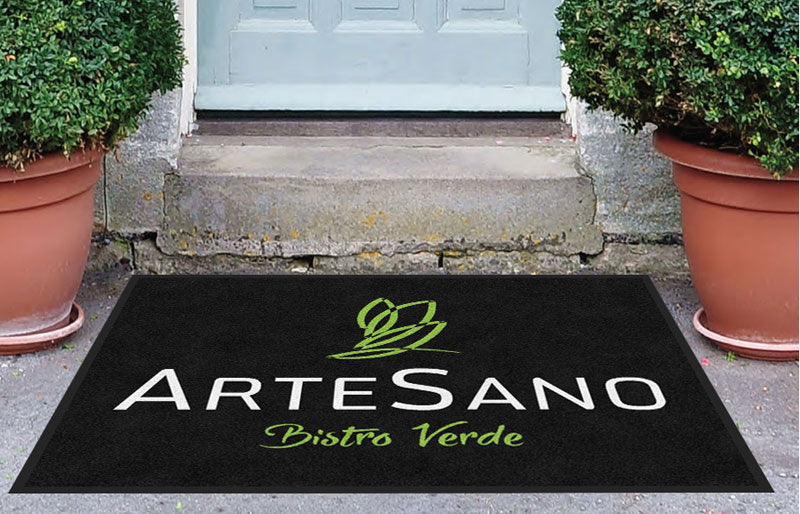 ArteSano 3 X 4 Rubber Backed Carpeted HD - The Personalized Doormats Company