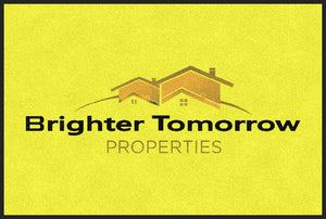 Brighter Tomorrow Properties 2 X 3 Rubber Backed Carpeted HD - The Personalized Doormats Company