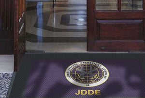 FORT BRAGG - JDDE 3 X 5 Rubber Scraper - The Personalized Doormats Company