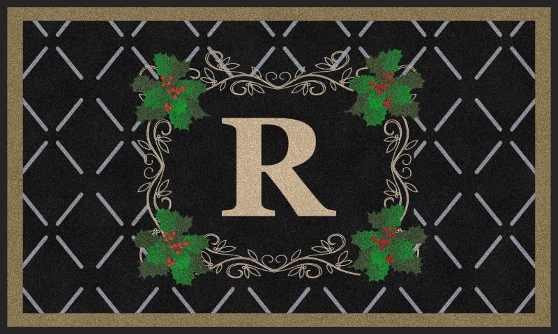 Holiday Ivy 3 X 5 Custom Plush 30 HD - The Personalized Doormats Company
