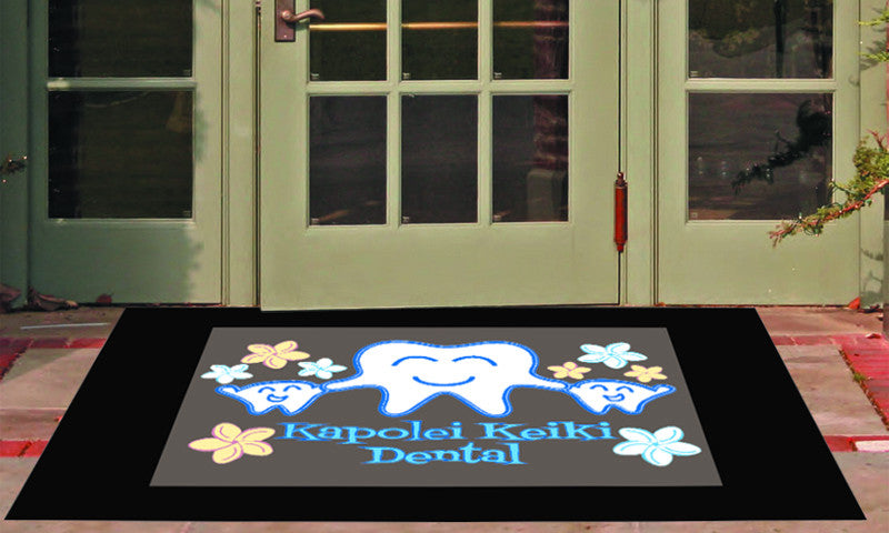 Kapolei Keiki Dental 4 X 6 Rubber Scraper - The Personalized Doormats Company