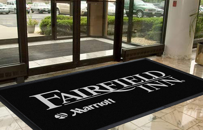 Fairfield Marriott Logo 6 X 10 Waterhog Impressions - The Personalized Doormats Company