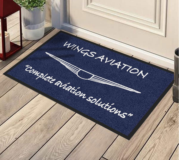 Wings Aviation: 2 X 3 - Rubber Backed Carpeted HD - The Personalized ...