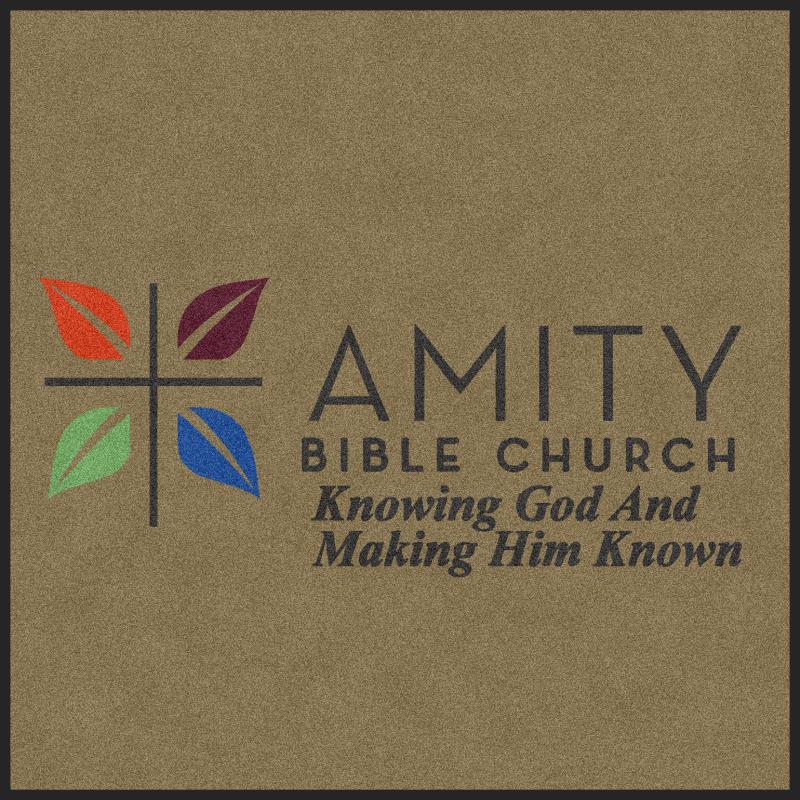 Amity Bible Church Tagline 5X5 §
