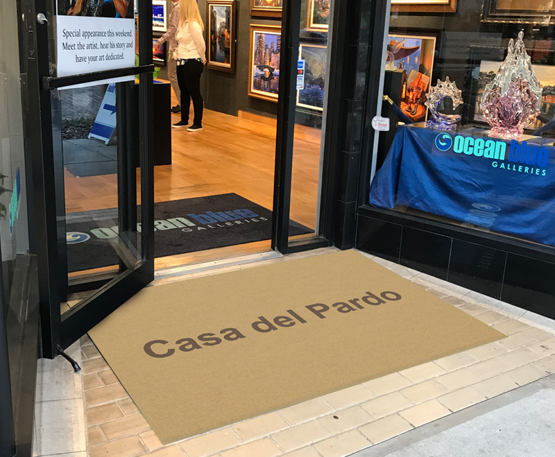 Casa del Pardo § 4 X 6 Duracoir Inlay - The Personalized Doormats Company