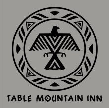 Table Mountain Inn Silver Black No Edge §