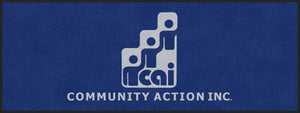 Community Action 3 X 8 Rubber Backed Carpeted HD - The Personalized Doormats Company