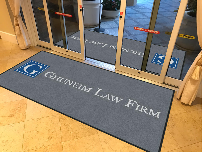 Ghuneim Law Firm Navy Logo