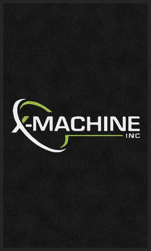 X Machine Logo Vertical