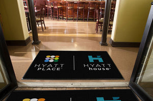 Hyatt House 4 X 6 Waterhog Impressions - The Personalized Doormats Company