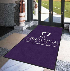 5x7 PDA indoor rug 5 X 8 Rubber Backed Carpeted HD - The Personalized Doormats Company