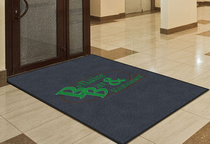 Bellaire Bar & Restaurant 4 X 6 Rubber Backed Carpeted HD - The Personalized Doormats Company