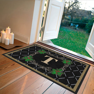 Holiday Ivy Doormat Seasonal - The Personalized Doormats Company