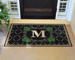 Holiday Ivy Doormat Seasonal - The Personalized Doormats Company
