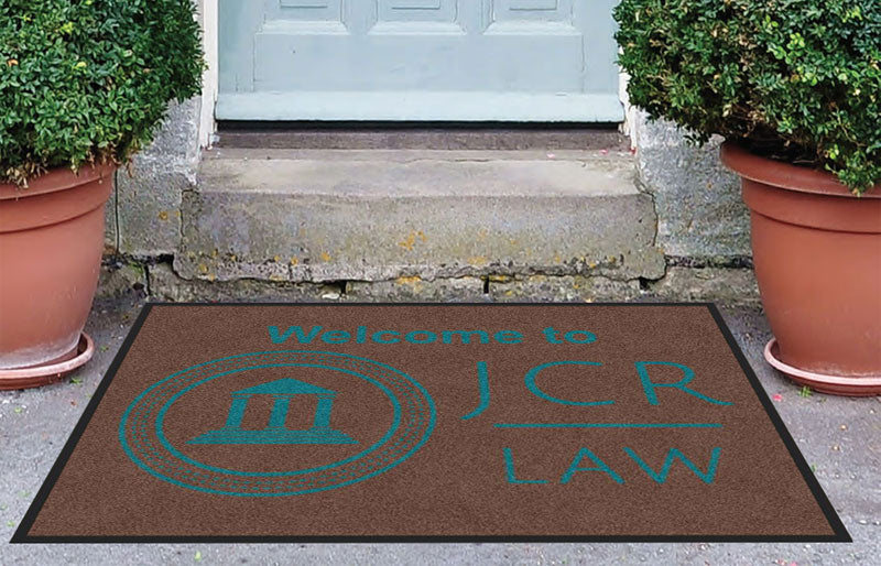 JCR 3 x 4 Rubber Backed Carpeted - The Personalized Doormats Company