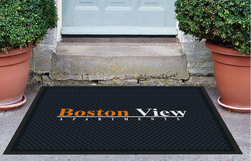 BostonView Garage 3 x 4 Rubber Scraper - The Personalized Doormats Company