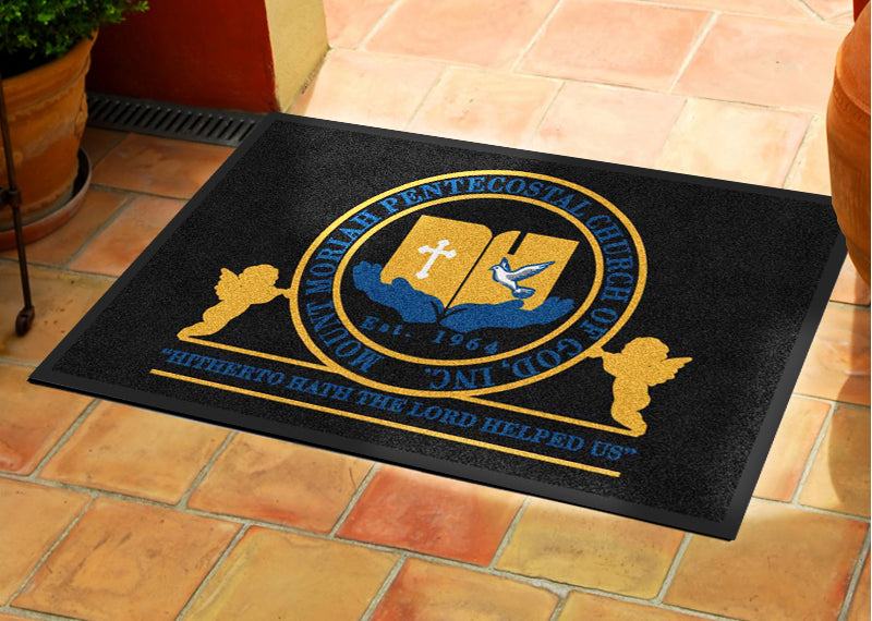 Back Door 2 MMPC 2 X 3 Rubber Backed Carpeted HD - The Personalized Doormats Company