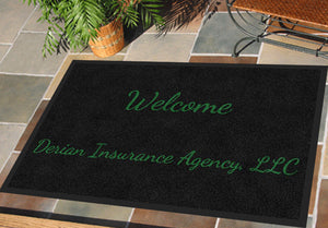 DESIGN YOUR OWN-89241 2 X 3 Design Your Own Rubber Backed Carpeted 2' x 3' Doo - The Personalized Doormats Company