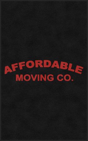 Affordable Moving Co 5 x 8 Custom Plush 30 HD - The Personalized Doormats Company
