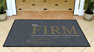 firm 3 X 5 Rubber Backed Carpeted HD - The Personalized Doormats Company