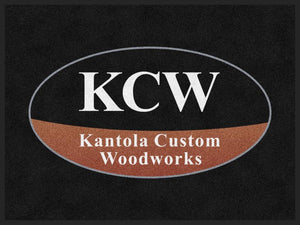 Kantola Custom Woodworks 3 X 4 Rubber Backed Carpeted HD - The Personalized Doormats Company