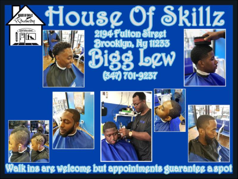 House Of Skillz barbershop 18 X 24 Floor Impression - The Personalized Doormats Company