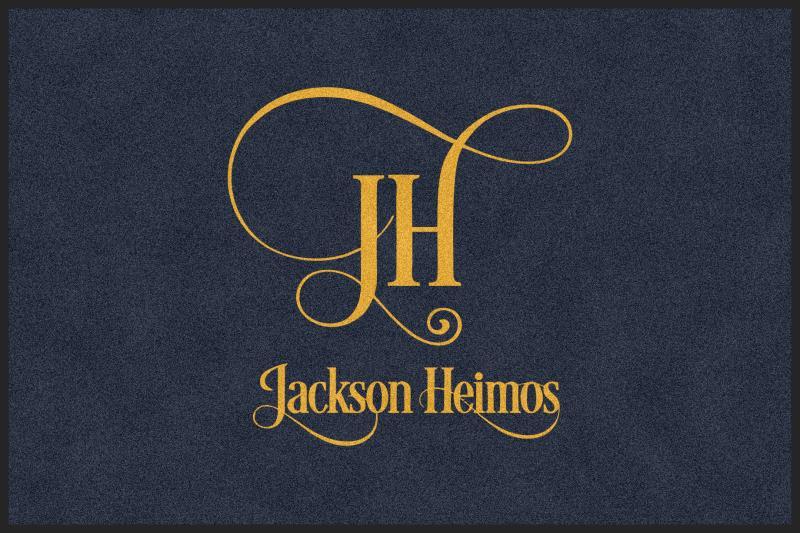 Jackson Heimos 4 X 6 Rubber Backed Carpeted HD - The Personalized Doormats Company