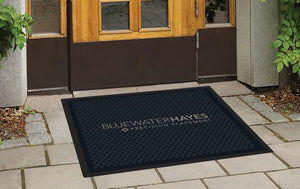 BwH Horizontal White.eps 2.5 X 3 Rubber Scraper - The Personalized Doormats Company