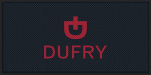 Dufry § 4 x 8 Rubber Scraper - The Personalized Doormats Company