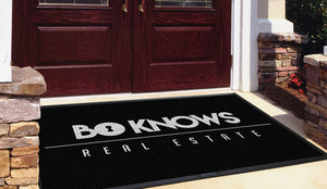 Bo Knows Real Estate 4 X 6 Waterhog Impressions - The Personalized Doormats Company