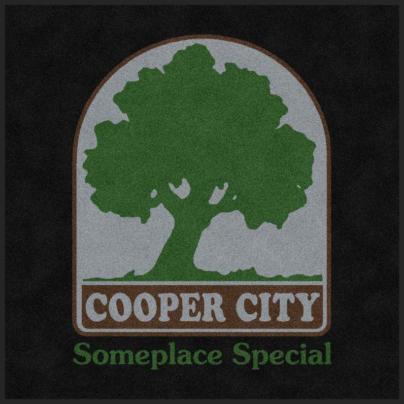 COOPER CITY RECREATION 4 X 4 Rubber Backed Carpeted HD - The Personalized Doormats Company