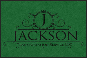 JACKSON TRANSPORTATION SERVICE LLC 2 X 3 Rubber Backed Carpeted HD - The Personalized Doormats Company